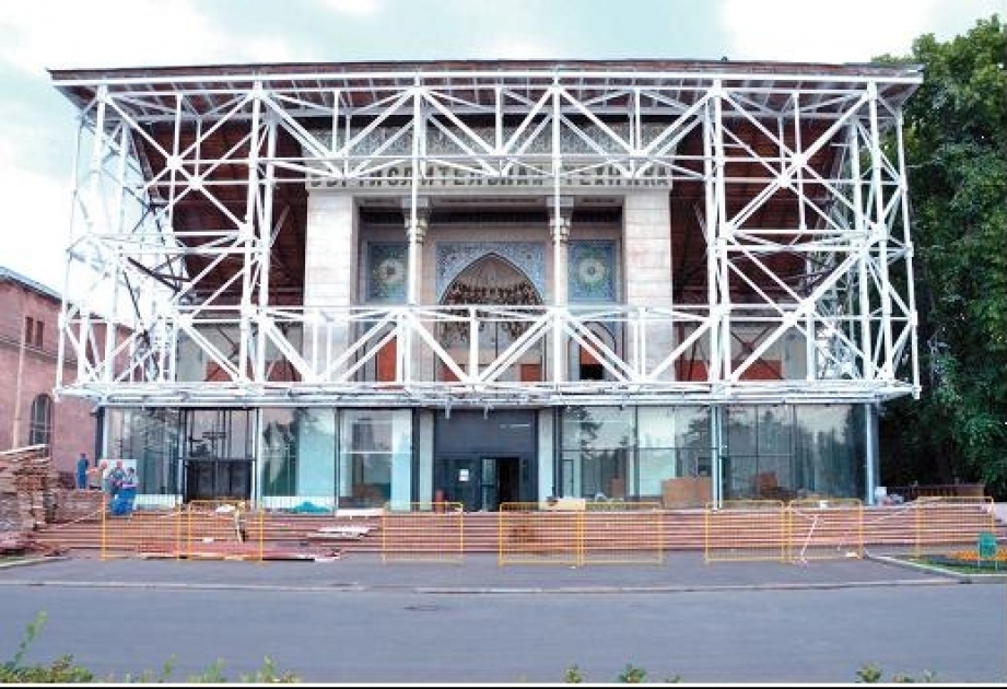 Реставрацию павильона «Азербайджан» на ВДНХ планируется завершить до июля 2019 года