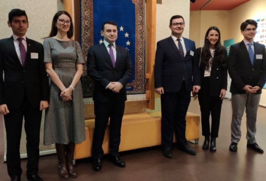 Azərbaycan gənclərindən ibarət nümayəndə heyətinin Avropa Şurasına təhsil səfəri təşkil olunub