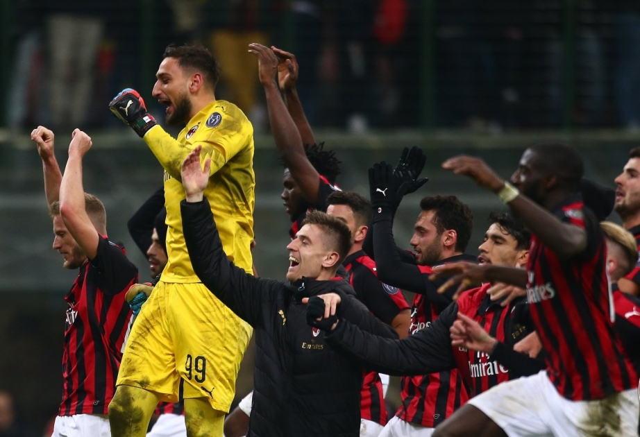 İtaliya kuboku: “Milan” komandası “Napoli”ni məğlub edərək yarımfinala vəsiqə qazanıb
