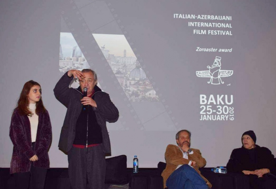 İtaliya-Azərbaycan Beynəlxalq Film Festivalı çərçivəsində ustad dərsi təşkil edilib