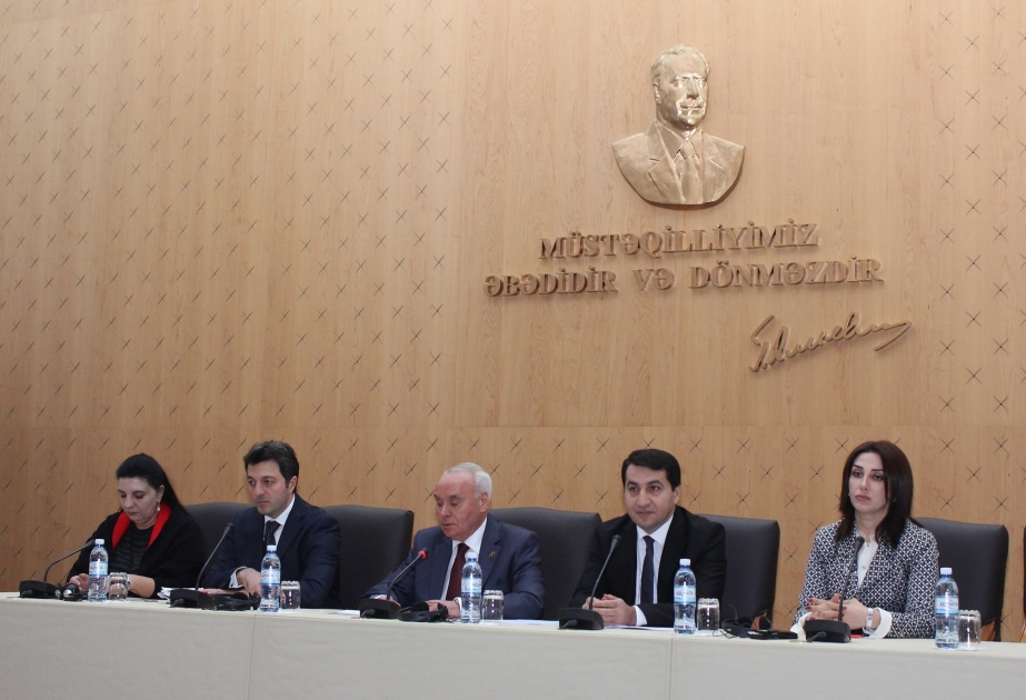Board of Azerbaijani community of Nagorno-Karabakh region presented to representatives of diplomatic missions