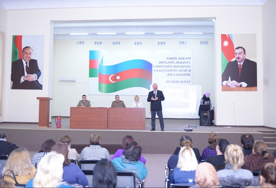 Suraxanıdakı maarifləndirmə tədbirində yanğın zamanı davranış qaydaları müzakirə olunub