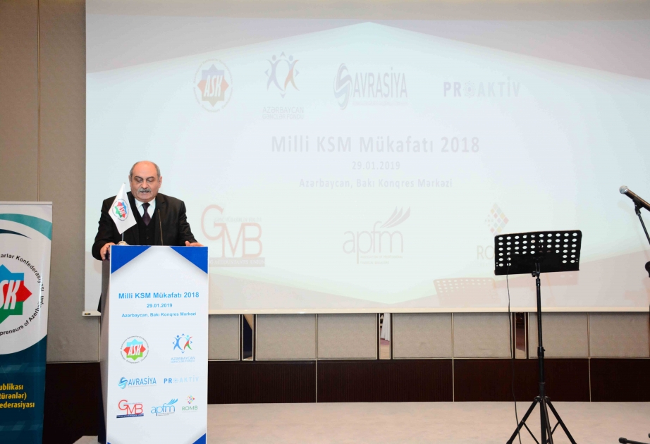 “Milli KSM Mükafatı 2018”in qalibləri mükafatlandırılıb
