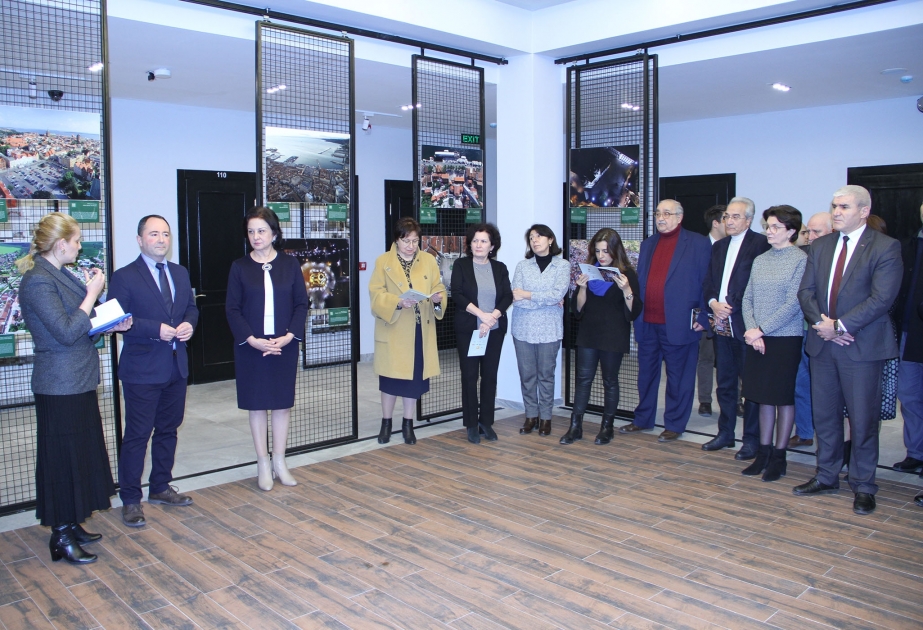 Azərbaycan Memarlıq və İnşaat Universitetində rumıniyalı professorun sərgisi açılıb