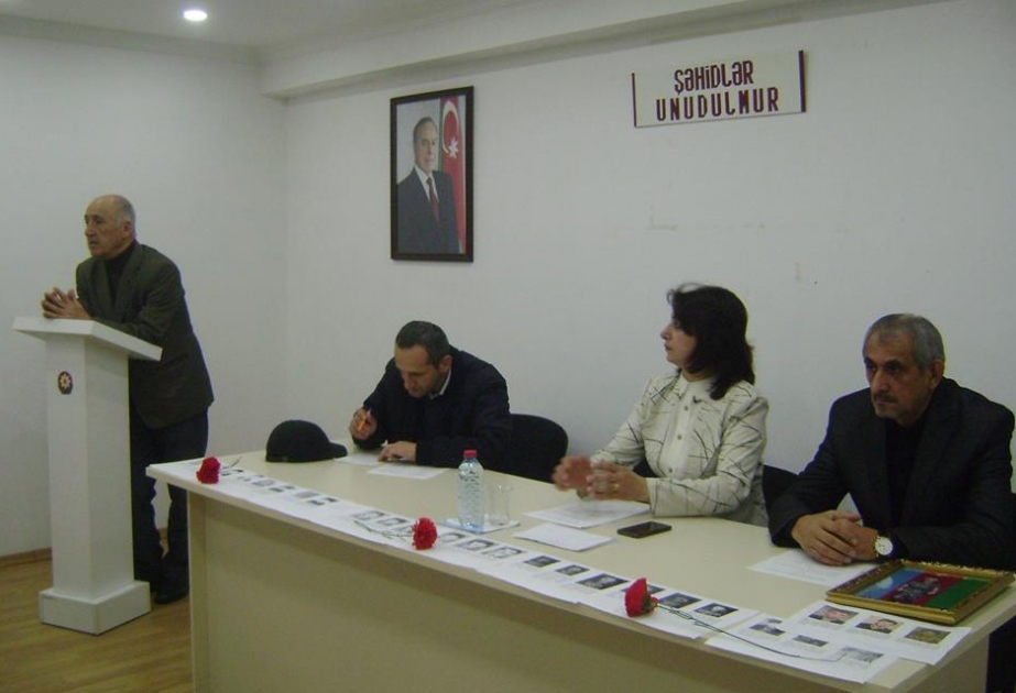 Masallı Rayon Tarix-Diyarşünaslıq Muzeyində “Şəhidlər unudulmur” adlı tədbir keçirilib