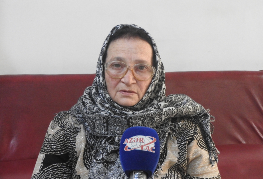 Lyubov Tağıyeva: İlham Əliyev şəhid ailələrinin sosial problemlərinin həlli üçün çox işlər görüb