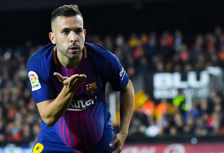 “Barselona” klubu Xordi Alba ilə müqavilənin müddətini 2024-cü ilədək uzatmağı planlaşdırır