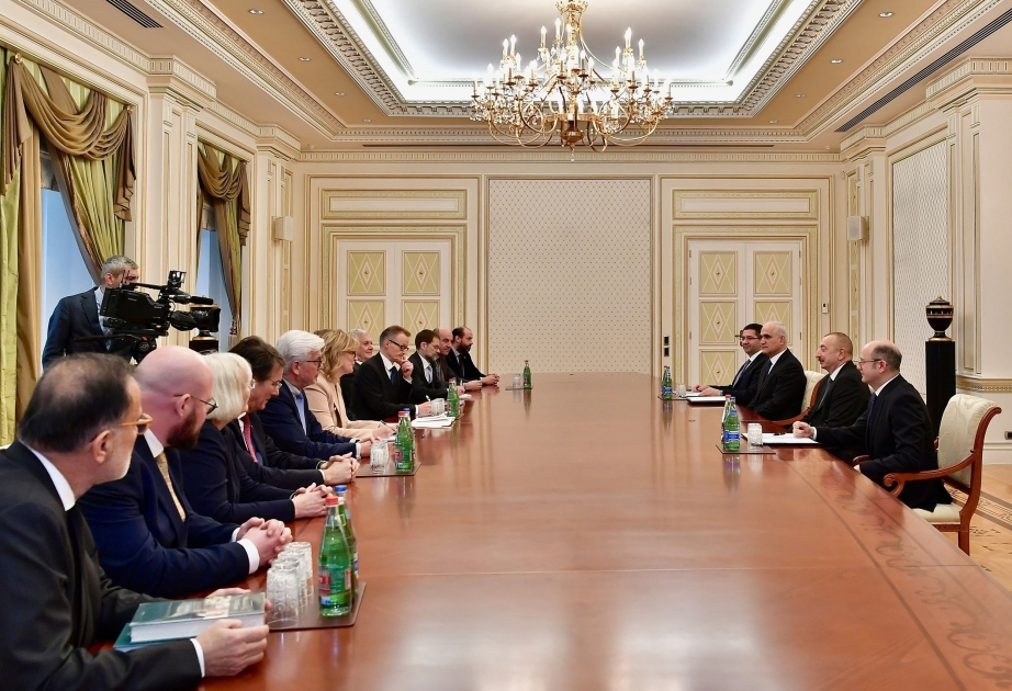 President Ilham Aliyev received German delegation VIDEO