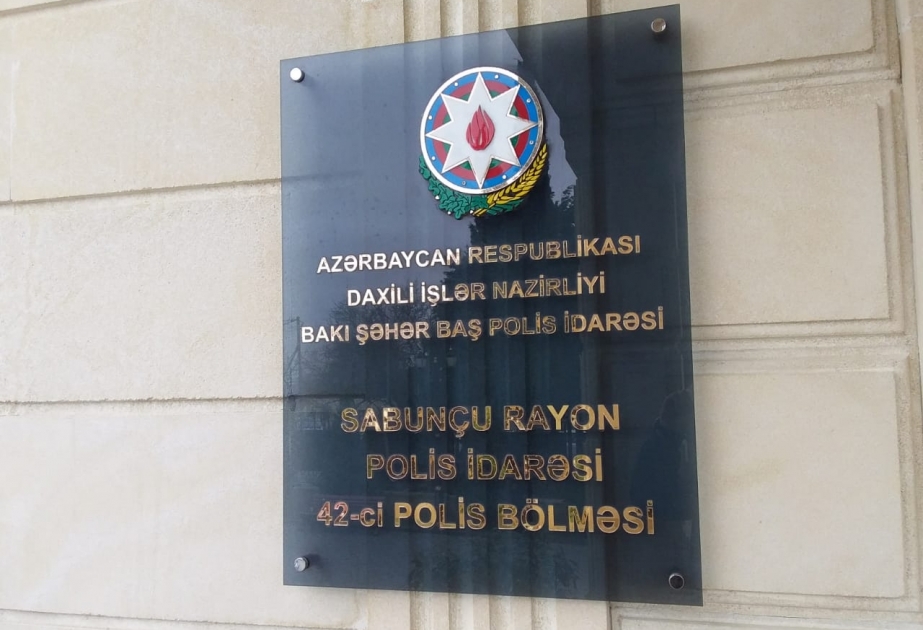Bakıda 14 bağ evindən oğurluq edən şəxslər saxlanılıb