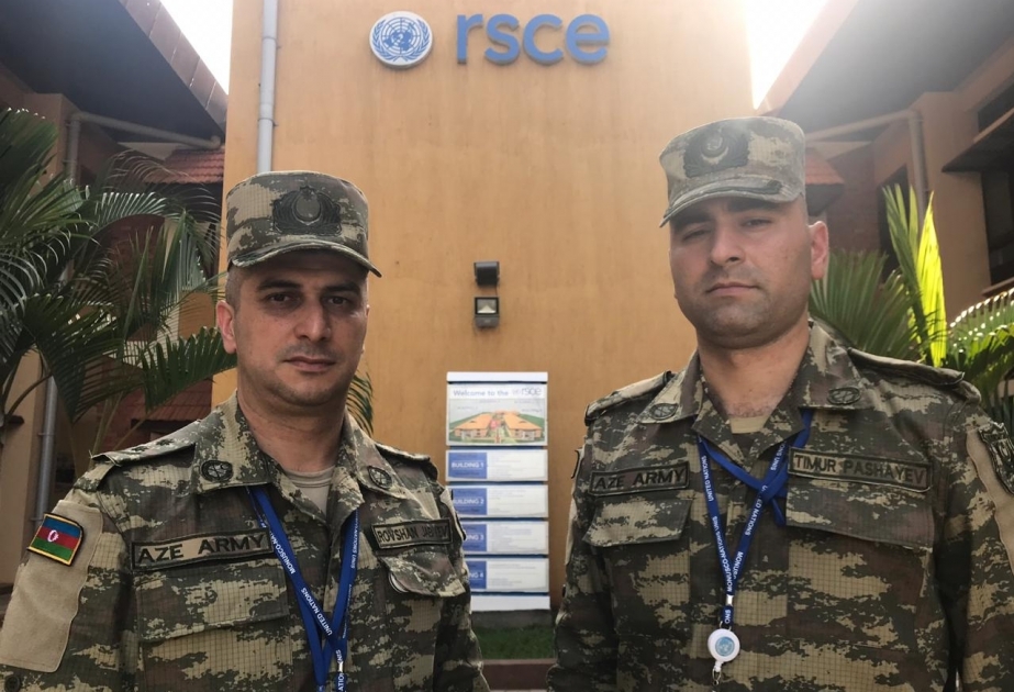 El contingente azerbaiyano de mantenimiento de la paz ha iniciado su misión en el sur de Sudán