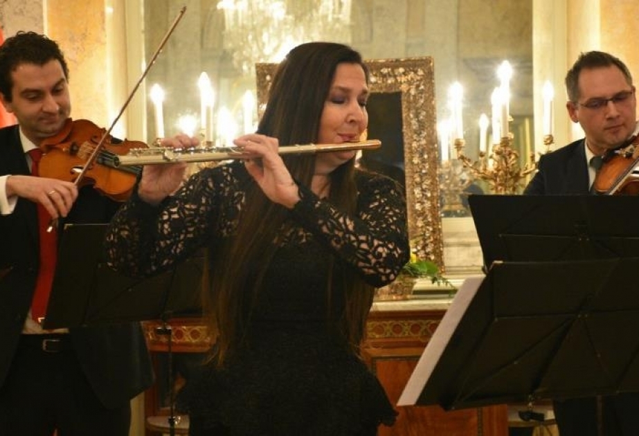 Məşhur fleyta ifaçısı Şəfiqə Kutluer Vyanada konsert verib