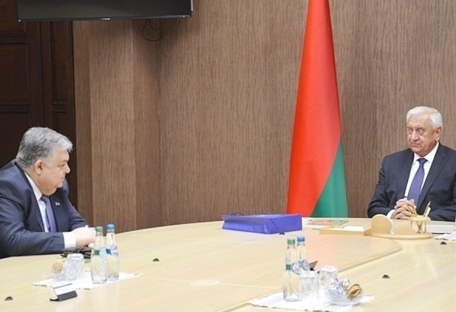 Обсуждены вопросы расширения сотрудничества между Азербайджаном и Беларусью