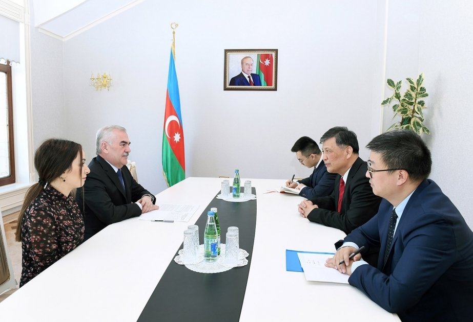Chairman of Nakhchivan Supreme Assembly meets with Chinese ambassador