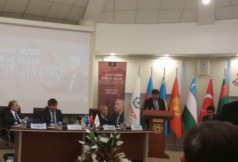 TÜRKSOY-da böyük yazıçı Yahya Akenginin yaradıcılığının 50 illiyi qeyd olunub