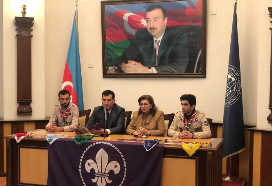 UNEC-də Azərbaycan Skautlar Assosiasiyasının təqdimatı olub