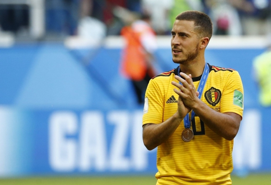 Eden Hazard Belçika millisində 2018-ci ilin ən yaxşı futbolçusu seçilib