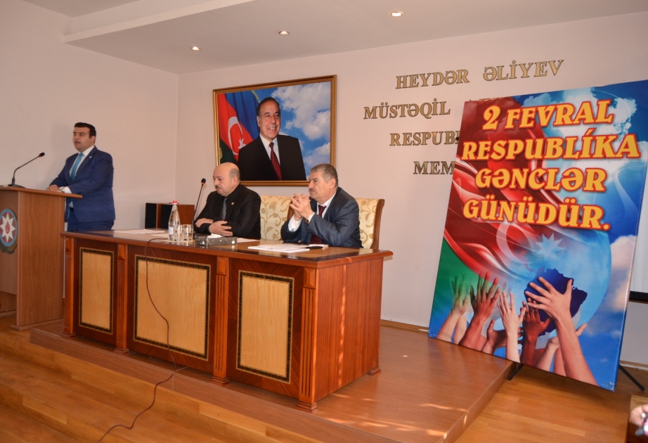 Bərdəli gənclər rayonun sosial-iqtisadi, ictimai-mədəni həyatında fəal iştirak edirlər