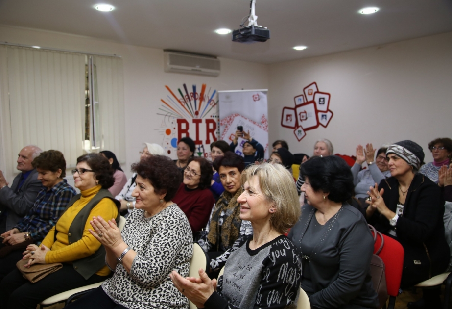 “Gəncliyin BİR həftəsi” tədbirində tələbə-könüllülər ahıllarla görüşüblər