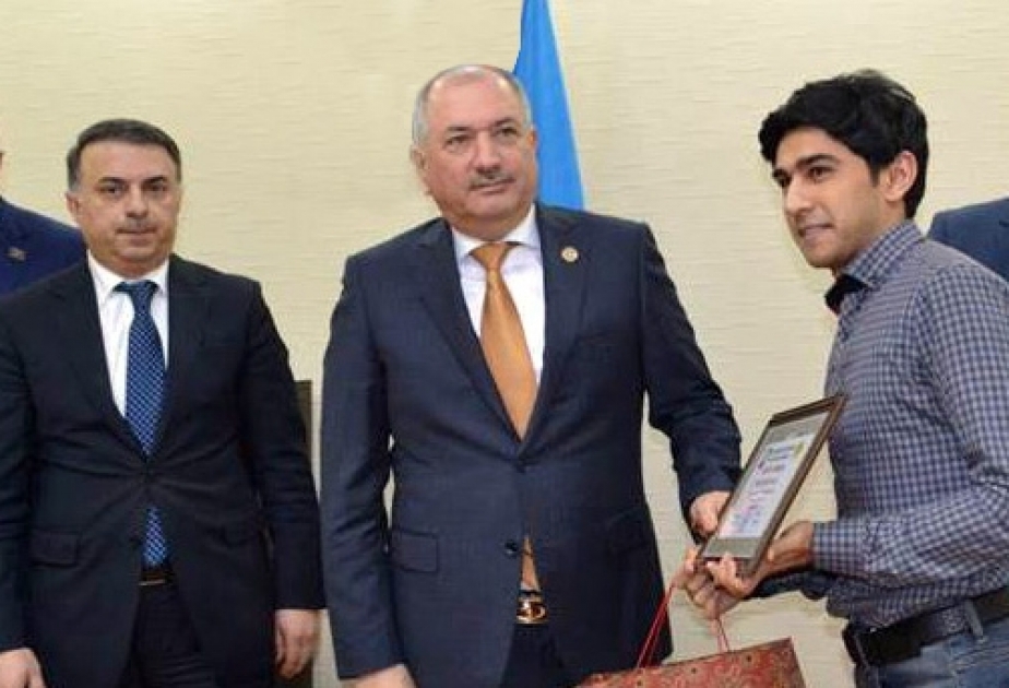 Geologiya və Geofizika İnstitutunun gənc əməkdaşı fəxri fərmana layiq görülüb