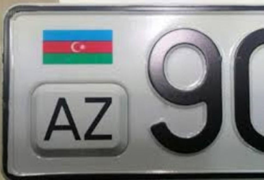 Avtomobilin dövlət qeydiyyat nişanlarını oğurlamaqda şübhəli bilinən şəxs saxlanılıb