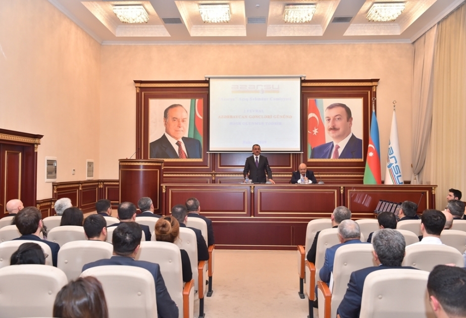 “Azərsu” ASC-də Gənclər Günü qeyd edilib