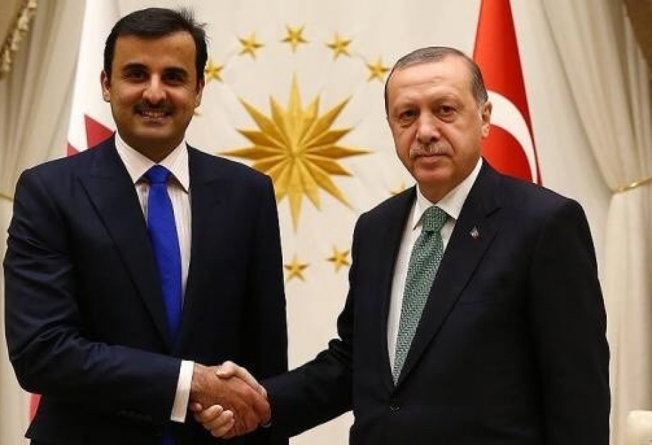 Erdogan felicita a la selección qatarí en conversación telefónica con Al Thani