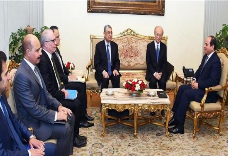 Misir prezidenti Beynəlxalq Atom Enerjisi Agentliyinin baş katibi ilə görüşüb