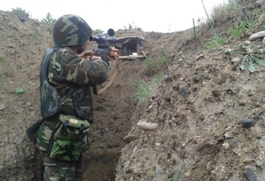 Подразделения вооруженных сил Армении в течение суток 25 раз нарушили режим прекращения огня
