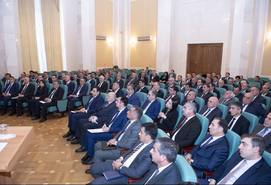 Kənd Təsərrüfatı Nazirliyində yeni qəbul edilən Dövlət Proqramının icrasına həsr olunmuş müşavirə keçirilib