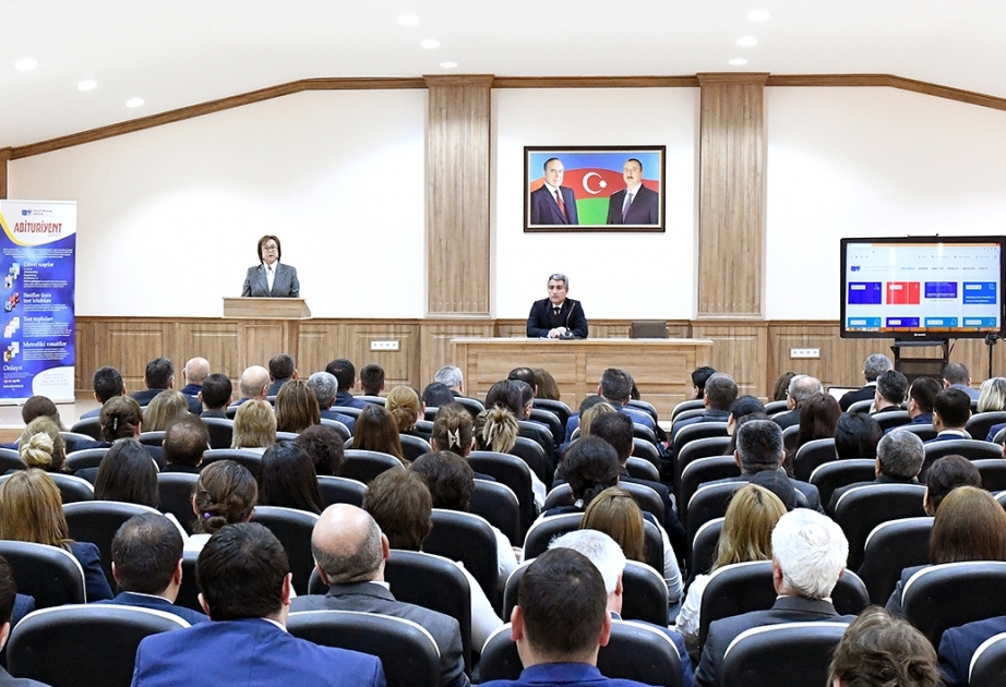 Naxçıvanda qəbul imtahanlarının yeni qaydaları ilə bağlı elmi-metodik seminarlar keçirilib