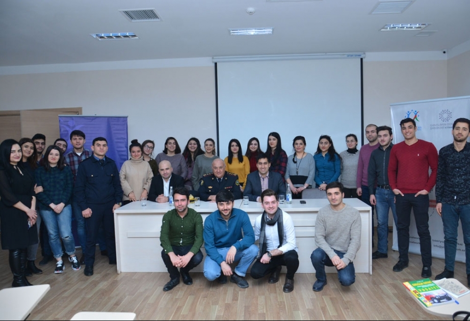 “Təhlükəsiz yol, yaxşı yol” layihəsi çərçivəsində növbəti görüş keçirilib