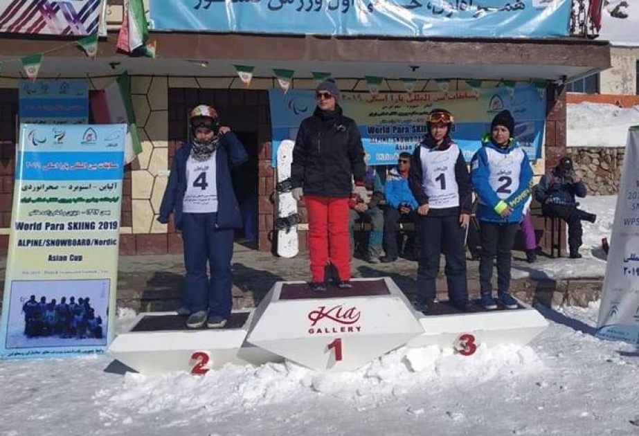 Paralimpiyaçılarımız qış idman növləri üzrə Asiya çempionatında dörd medal qazanıblar