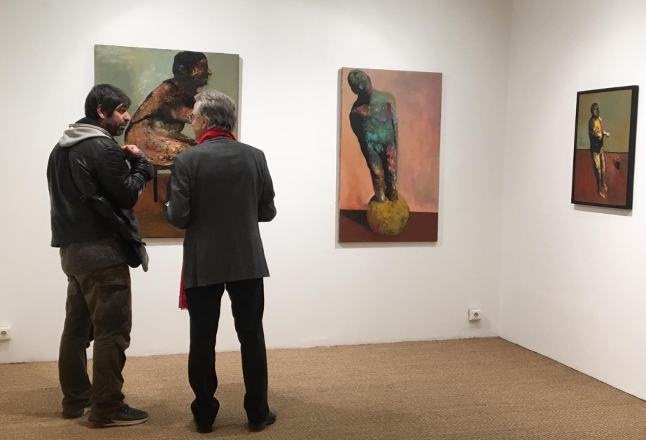 阿塞拜疆画家在巴黎举办画展