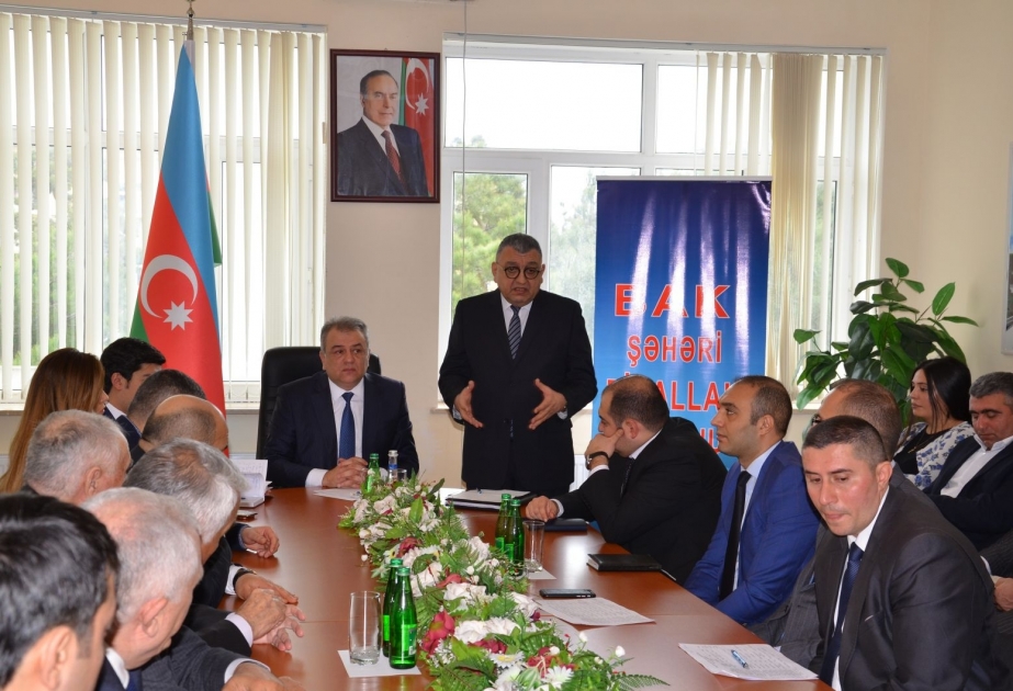 Pirallahı rayonunda şəhid ailələri ilə görüş keçirilib