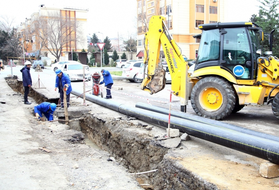 Binəqədinin təbii qaz təsərrüfatı yenilənir