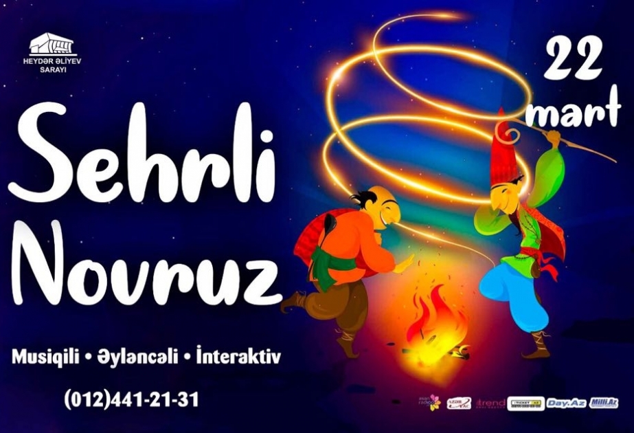 Heydər Əliyev Sarayında Novruz bayramı günlərində uşaqları əyləncəli proqram gözləyir