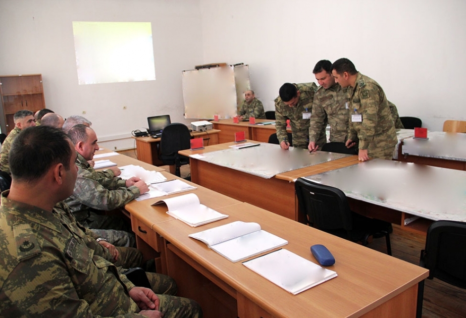 Silahlı Qüvvələrin Hərb Oyunları Mərkəzində kompüter dəstəkli komanda-qərargah təlimi başlayıb