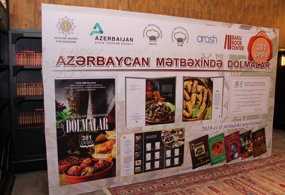 “Azərbaycan mətbəxində dolmalar. 381 çeşid” adlı kitabın təqdimatı olub