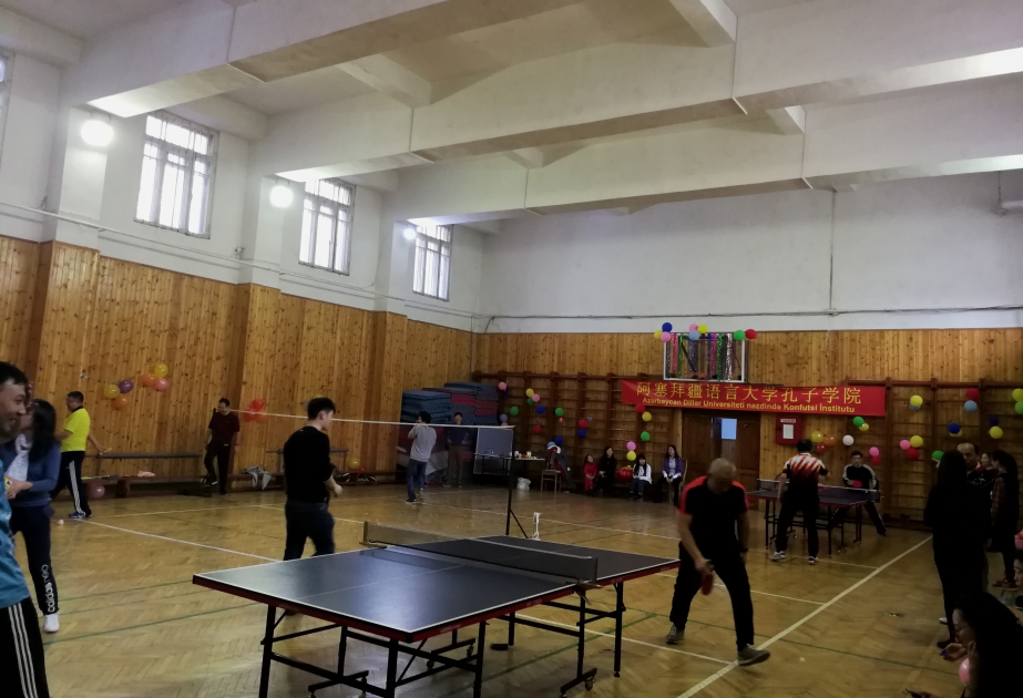 ADU-da Çin Yeni ilinə həsr olunmuş stolüstü tennis turniri keçirilib