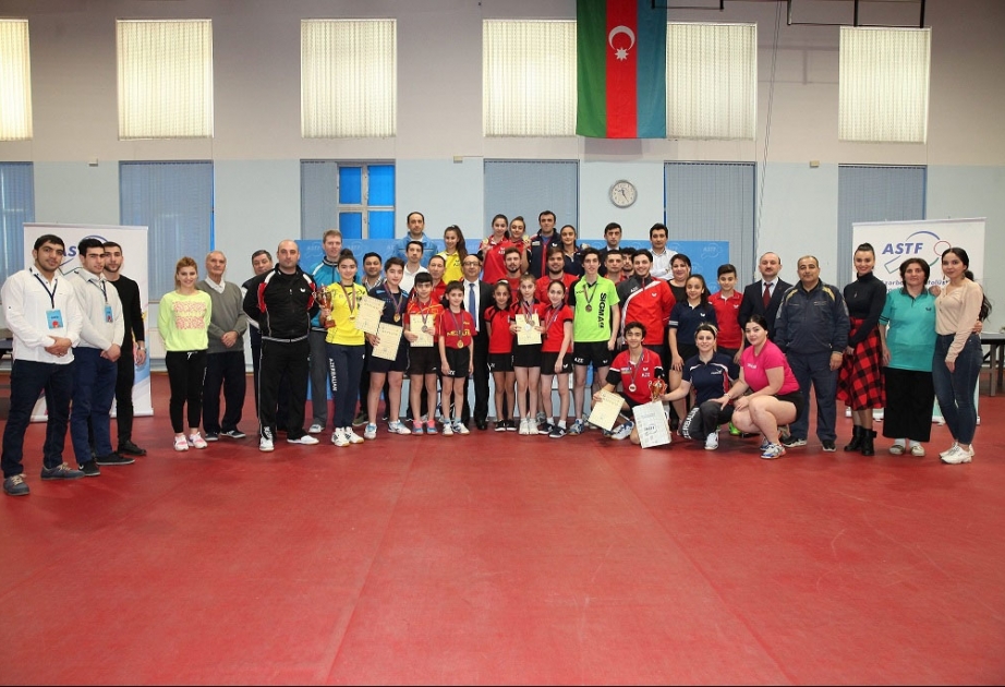 Stolüstü tennis üzrə Azərbaycan çempionatının qalibləri müəyyənləşib