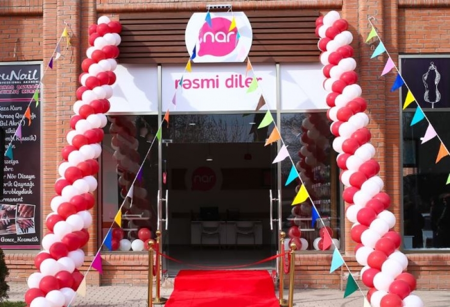 ®  “Nar” Gəncə şəhərində yeni rəsmi mağazasını təqdim etdi
