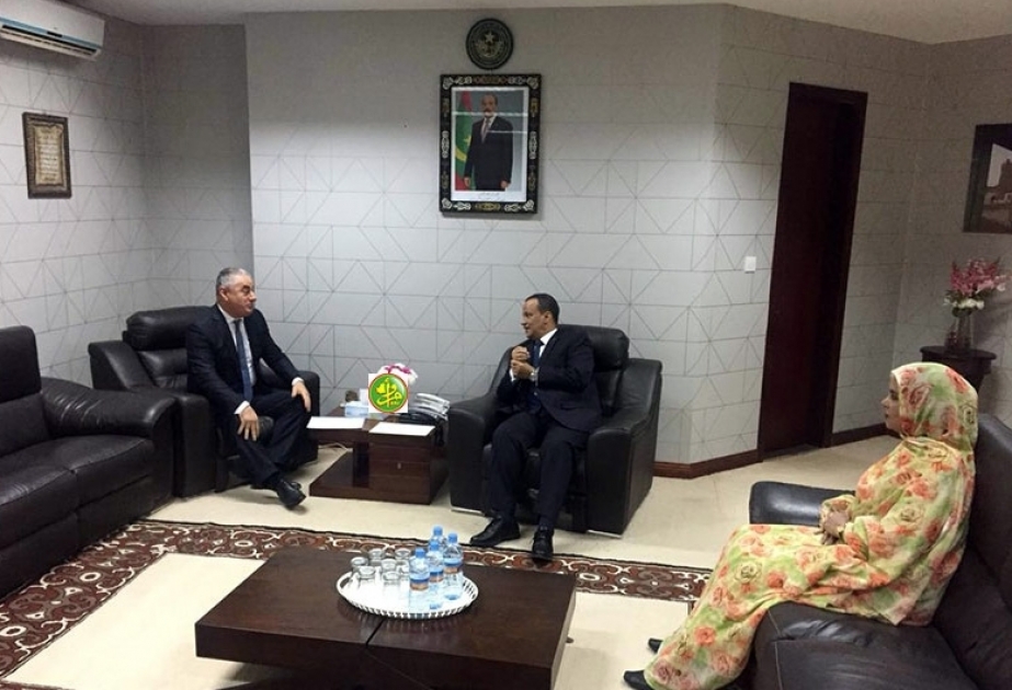 Flamante embajador de Azerbaiyán presenta las cartas credenciales al presidente de Mauritania