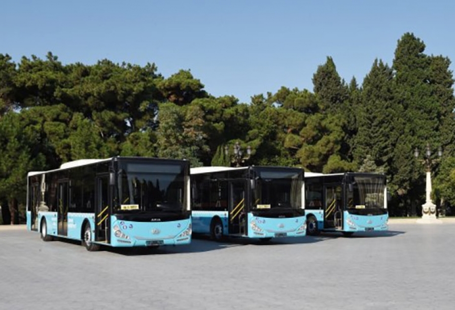 Ötən il Sumqayıtda marşrut xətlərinə 200-dən çox yeni avtobus buraxılıb