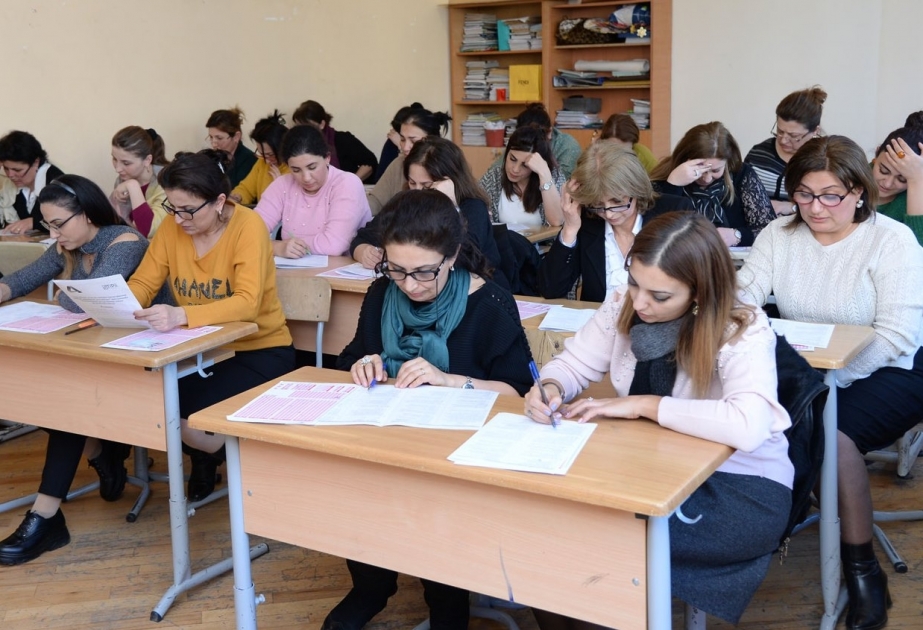 Müəllimlər üçün yekun qiymətləndirmə keçirilir