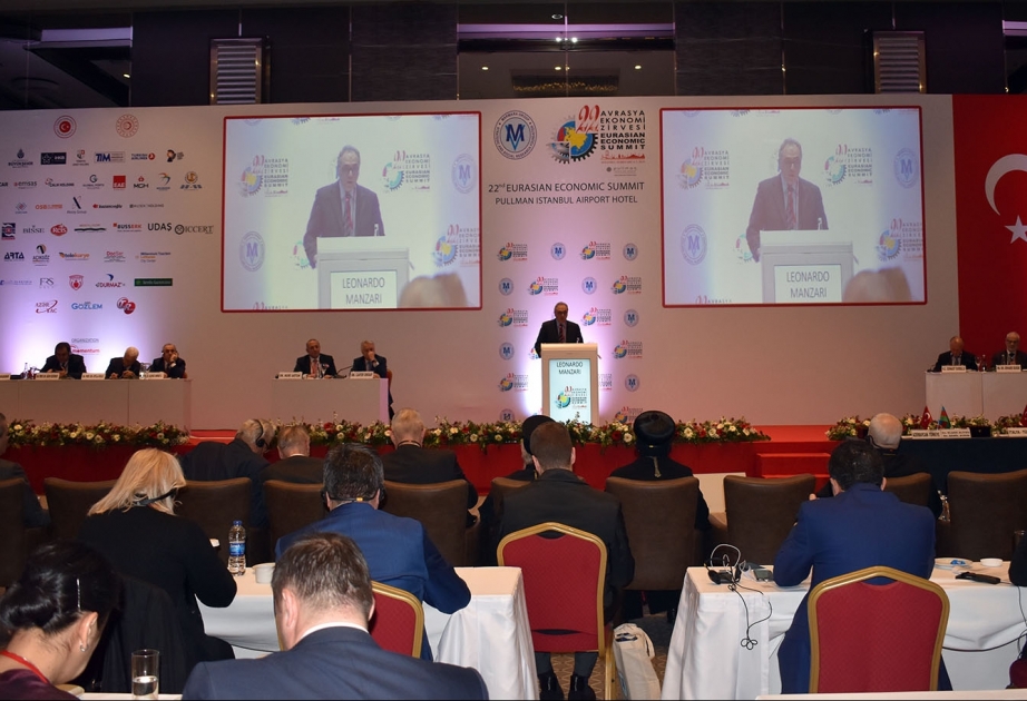 XXII Avrasiya İqtisadi Zirvə toplantısı çərçivəsində əməkdaşlıq memorandumları imzalanıb