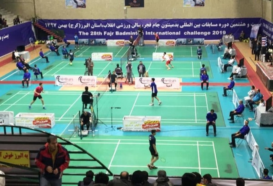 Azərbaycanlı badmintonçular İranda beynəlxalq turnirdə iştirak ediblər