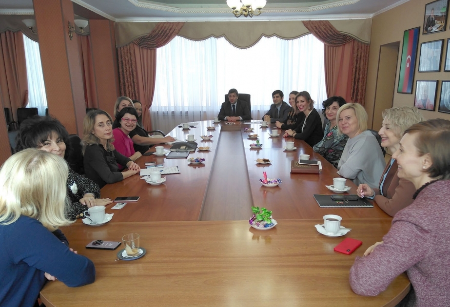 Ukrainische Geschäftsfrauen besuchen Aserbaidschan