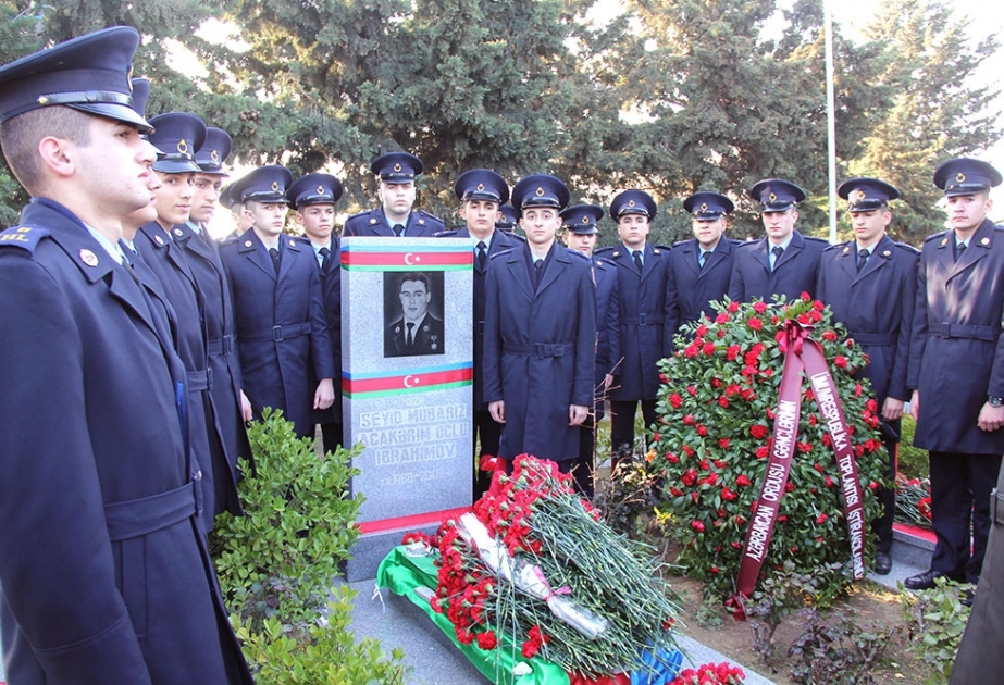 Milli Qəhrəman Mübariz İbrahimovun anım tədbirləri keçirilib