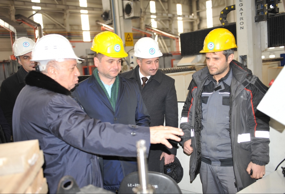 Bakı Mühəndislik Universitetinin əməkdaşları Sumqayıt Kimya Sənaye Parkında olublar