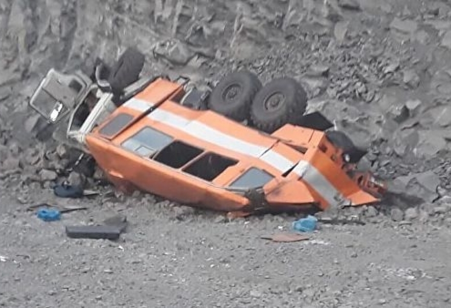 В Кемеровской области автобус с шахтерами упал в обрыв